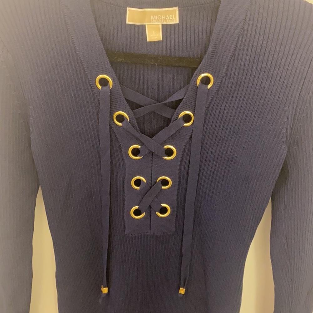 Michael Kors Sweater Dress sz L - Picture 3 of 5